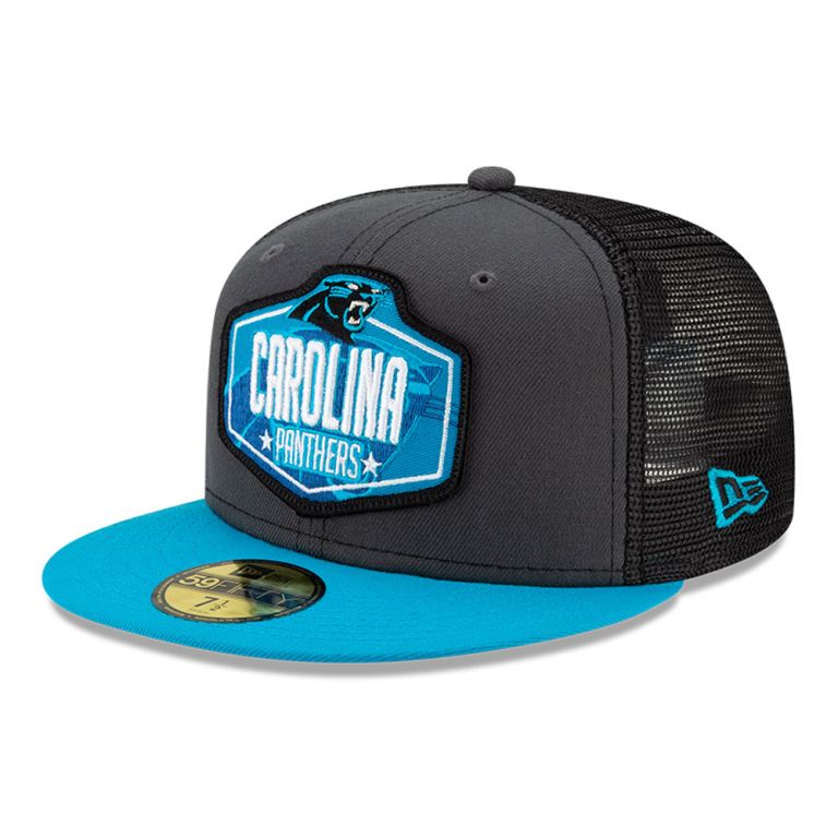 Gorras New Era 59fifty Grises - Carolina Panthers NFL Draft 80457WCYS